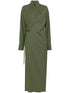 wrap maxi dress